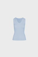 Top Miss Ribby Light Blue