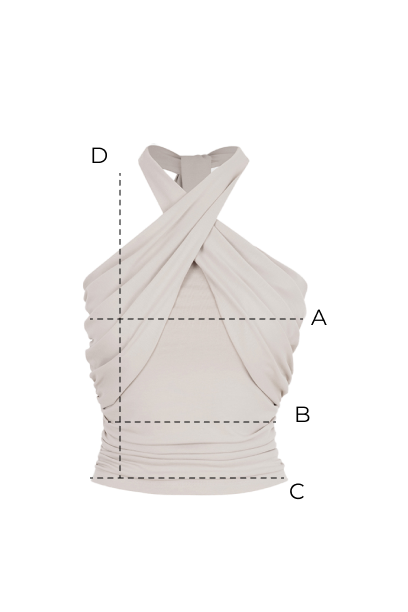 Top Miss Bali Off White