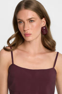 Top Miss Coco Burgundy