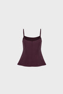 Top Miss Coco Burgundy
