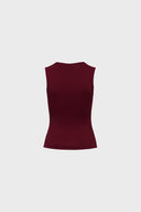 Top Miss Daring Burgundy