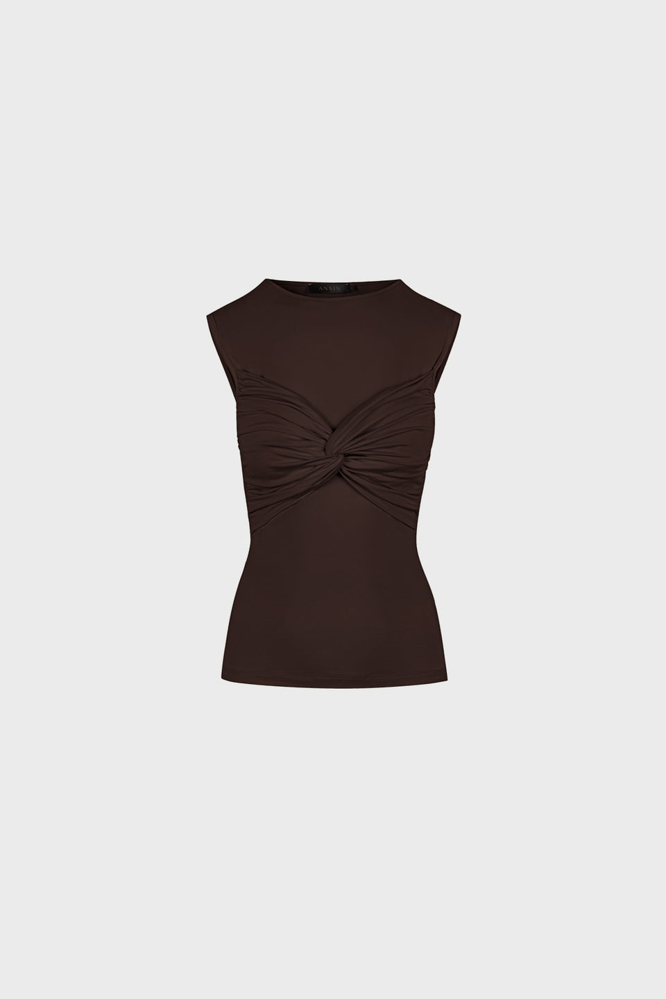 Top Miss Draped Chocolate