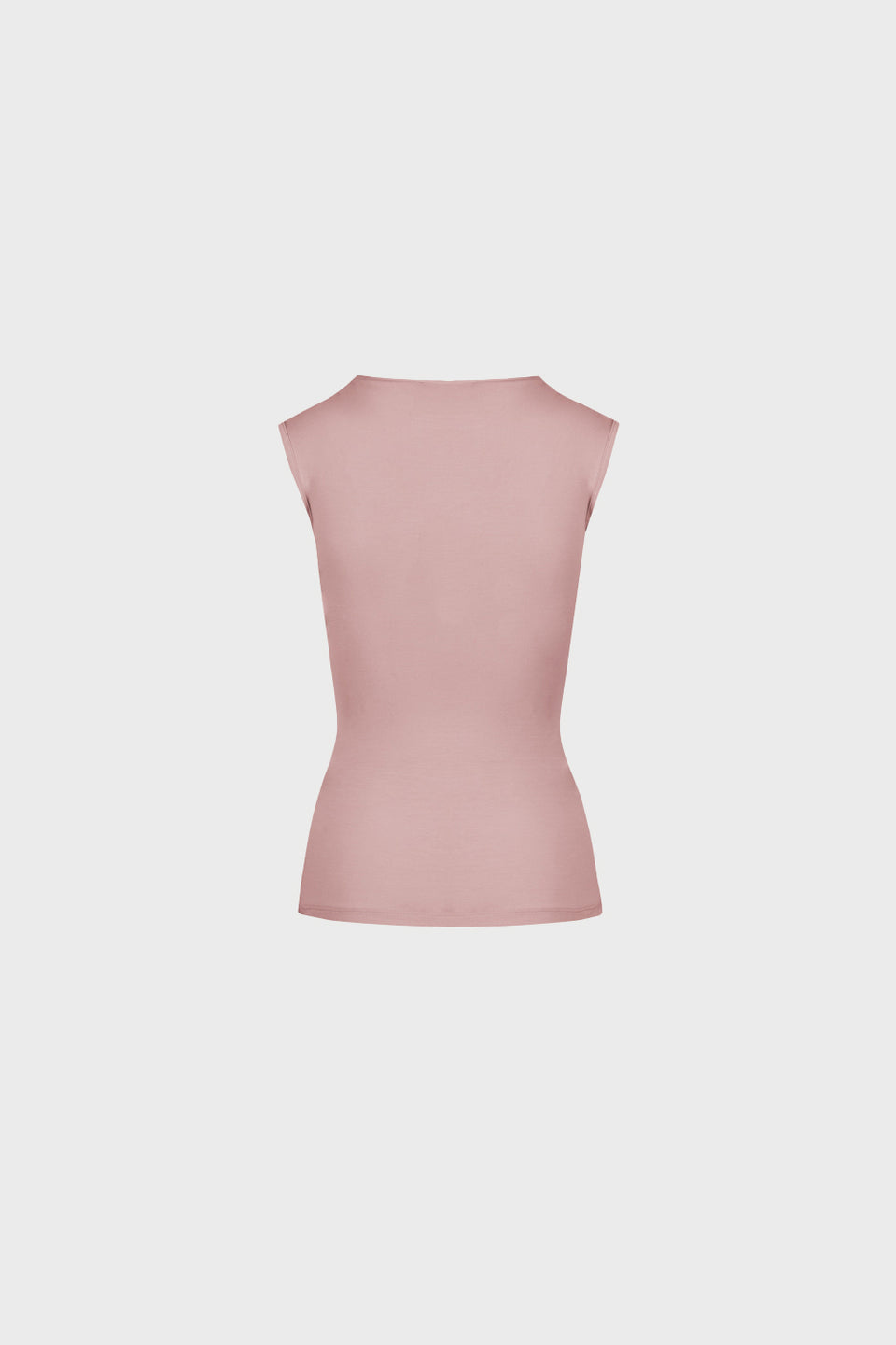 Top Miss Draped Dusty Pink