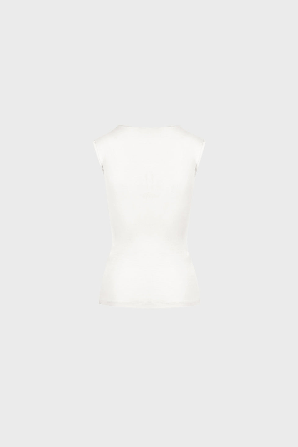 Top Miss Draped Off White