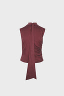 Top Miss Jackie Burgundy