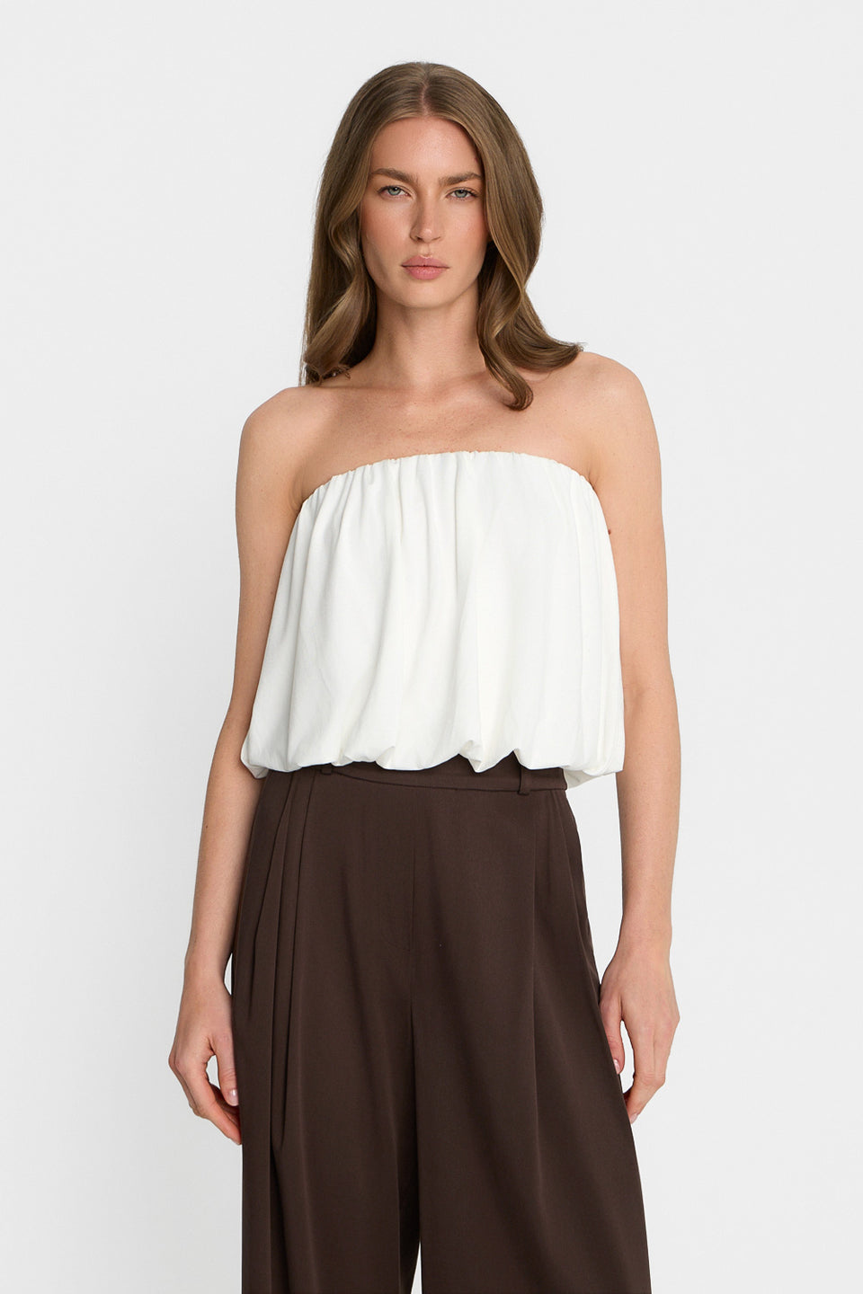 Top Miss Luna Off White