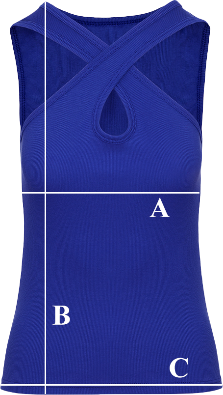 Top Miss Playful Cobalt