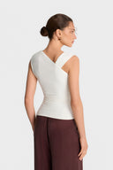 Top Miss Rea Off White