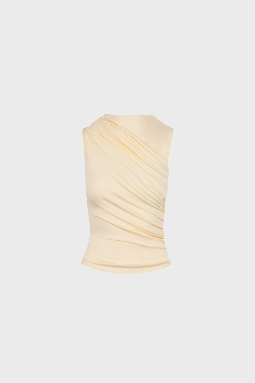 Top Miss Sculptural Butter Yellow