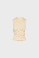 Top Miss Sculptural Butter Yellow