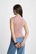 Top Miss Sculptural Dusty Pink