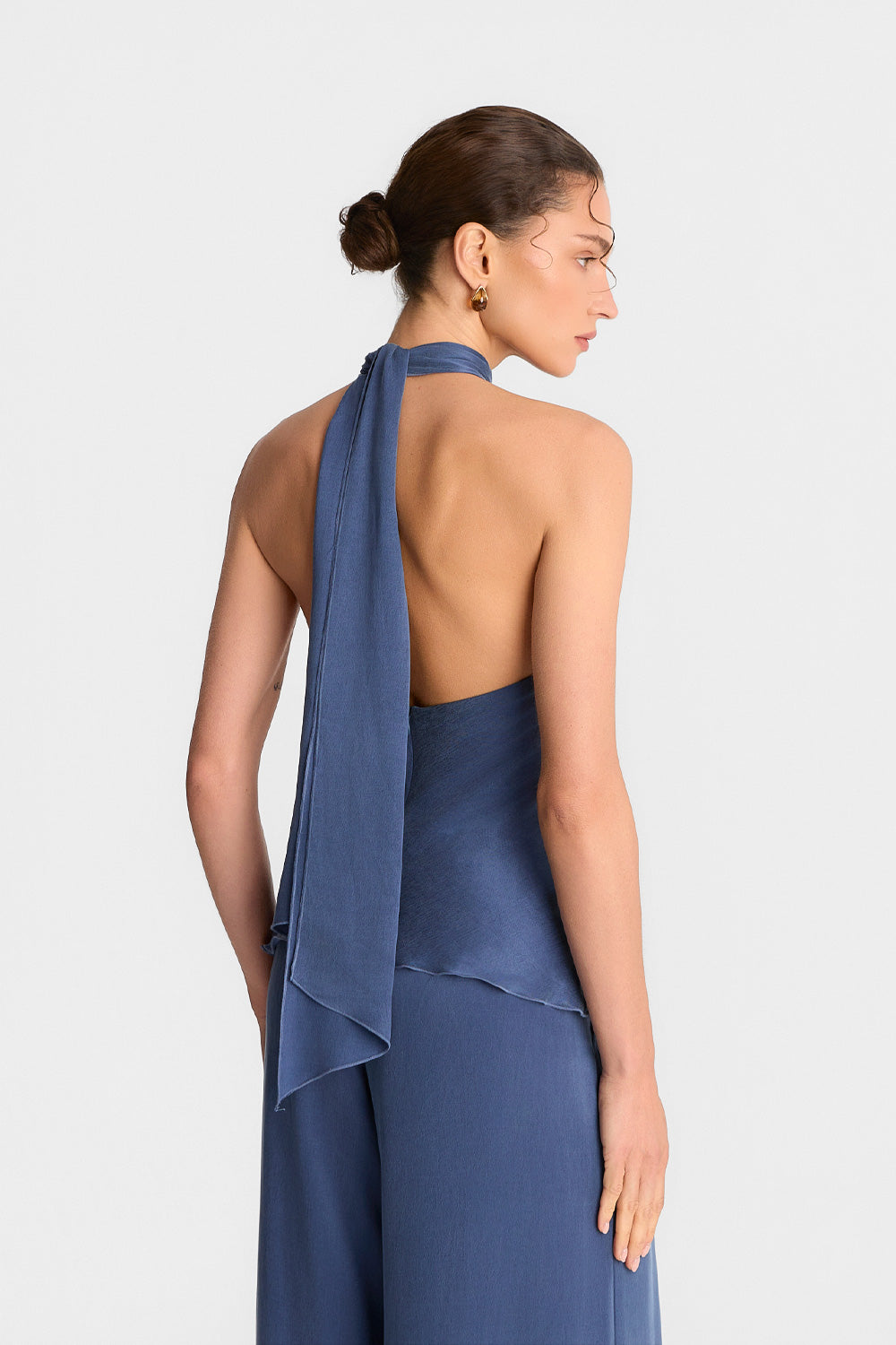 Top Miss Vail Vintage Blue