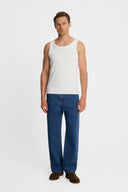 Top Mr Under Off White