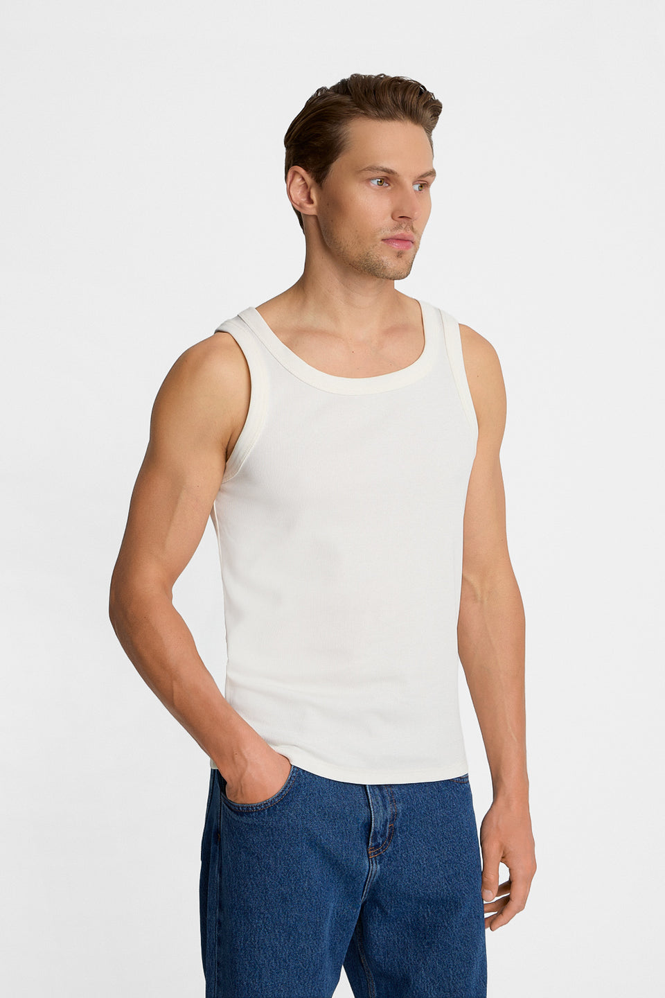 Top Mr Under Off-White