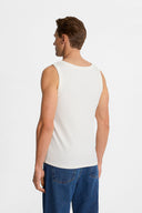 Top Mr Under Off White