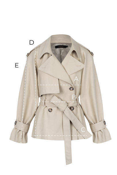 Trencz Miss Rene Beige