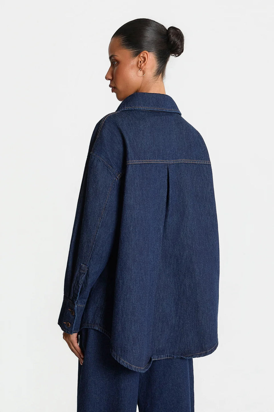 Miss Rosamund Dark Navy Shirt