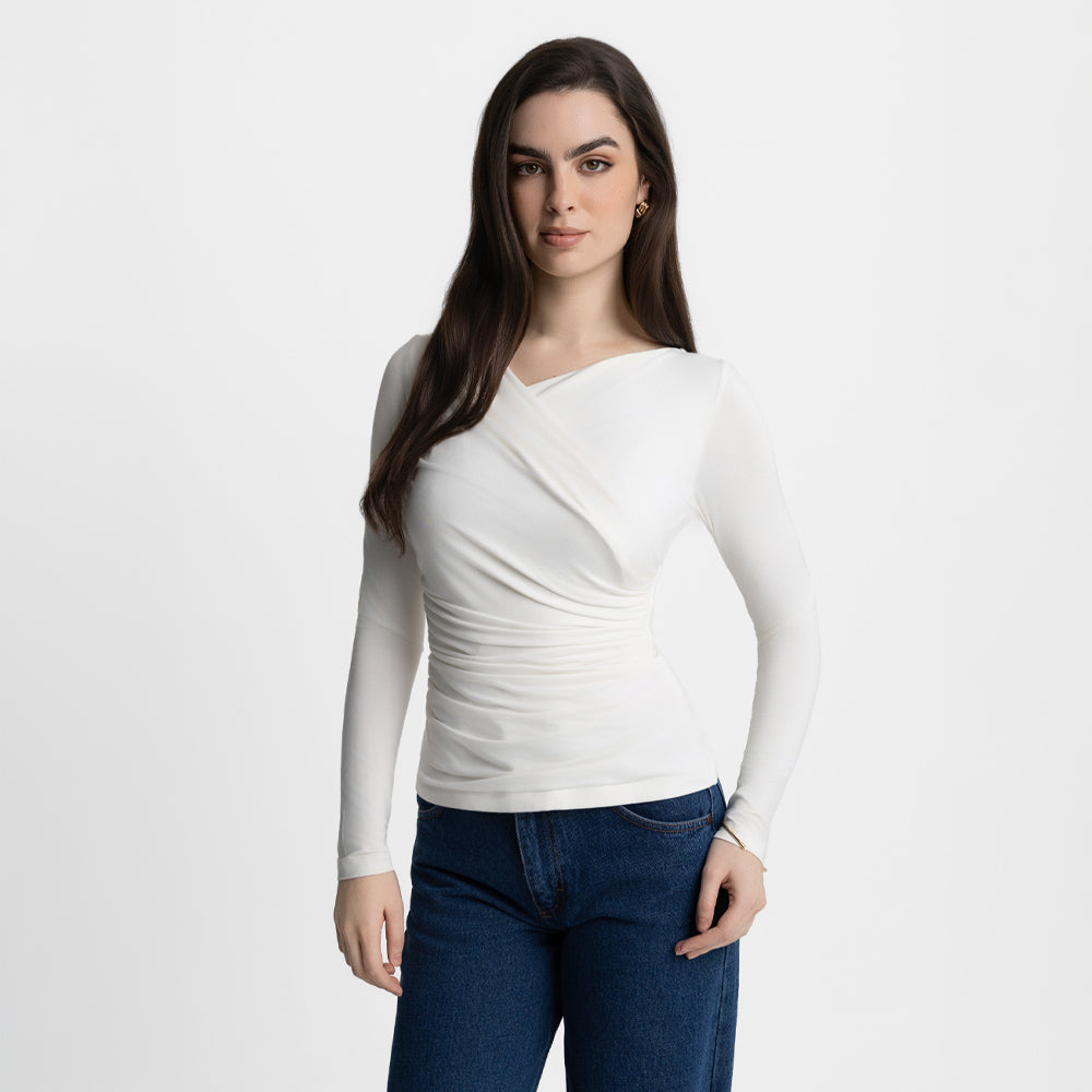 Longsleeve Miss Sway Off White