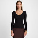 Longsleeve Miss Womanly Black