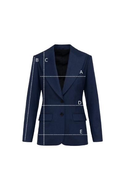 Marynarka Miss Heritage Melange Navy