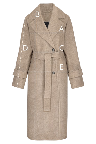 Płaszcz Miss Spacious Taupe