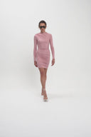 Sukienka Miss Sculptural Pink