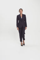 Spodnie Miss Heritage Melange Plum