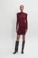 Sukienka Miss Sculpted Burgundy