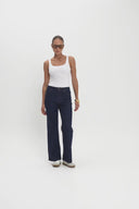 Jeansy Miss Wide Deep Navy