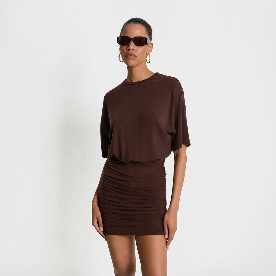 Miss Apero Chocolate dress