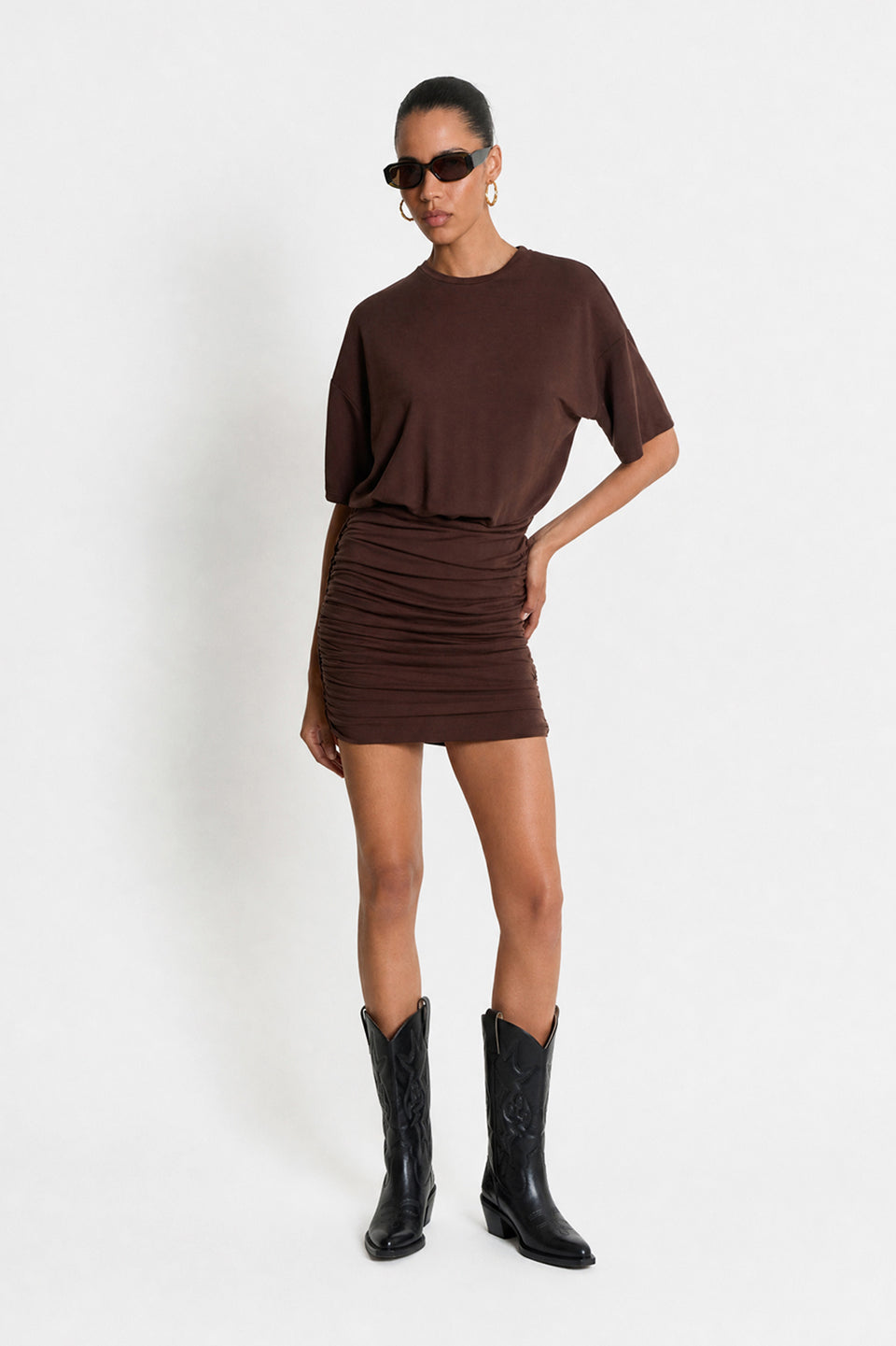 Miss Apero Chocolate dress
