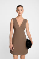 Sukienka Miss Celeste Mokka