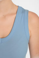 Top Miss Ribby Light Blue