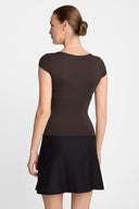 T-shirt Miss Tender Chocolate