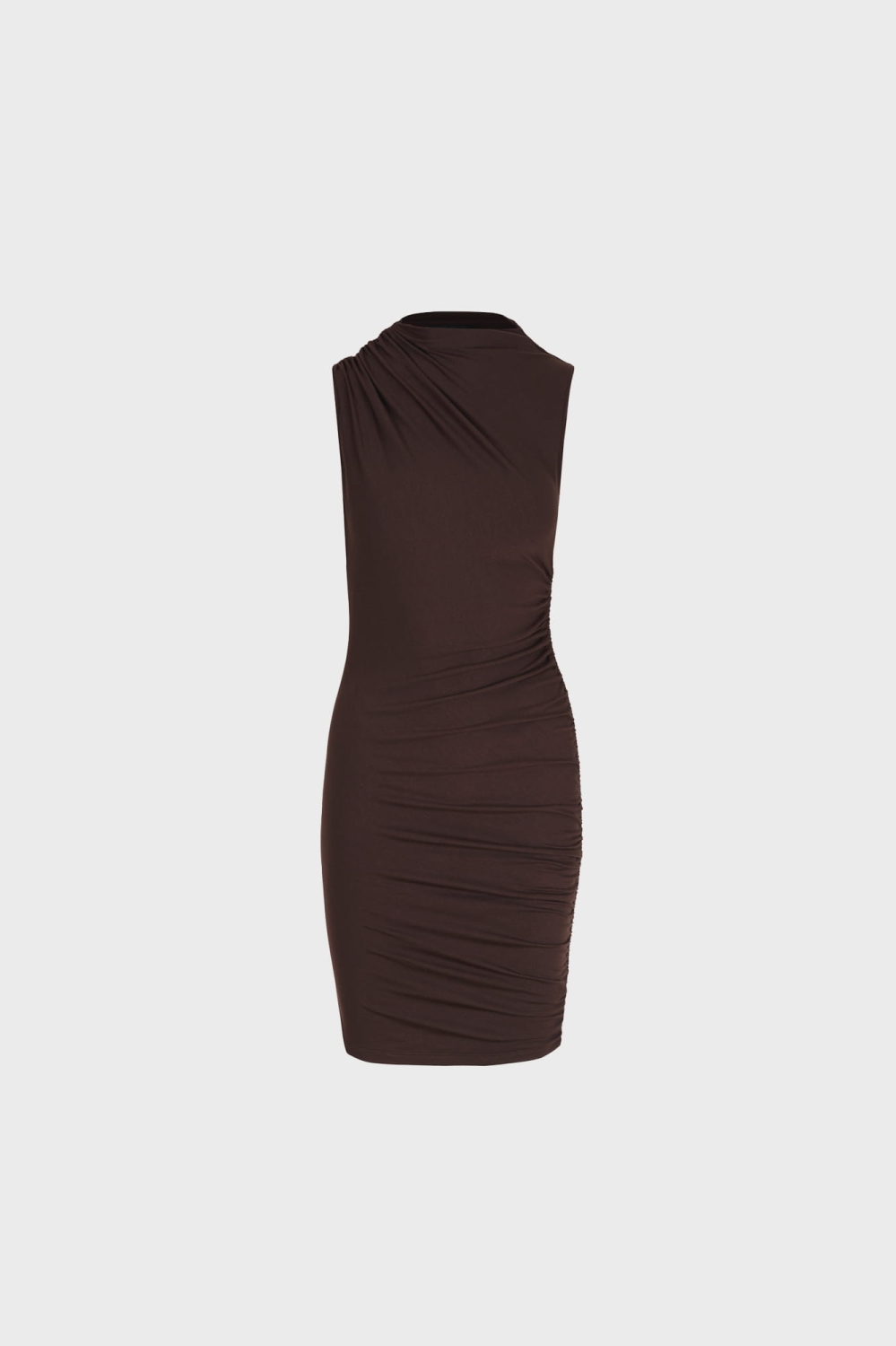 Sukienka Miss Draped Chocolate